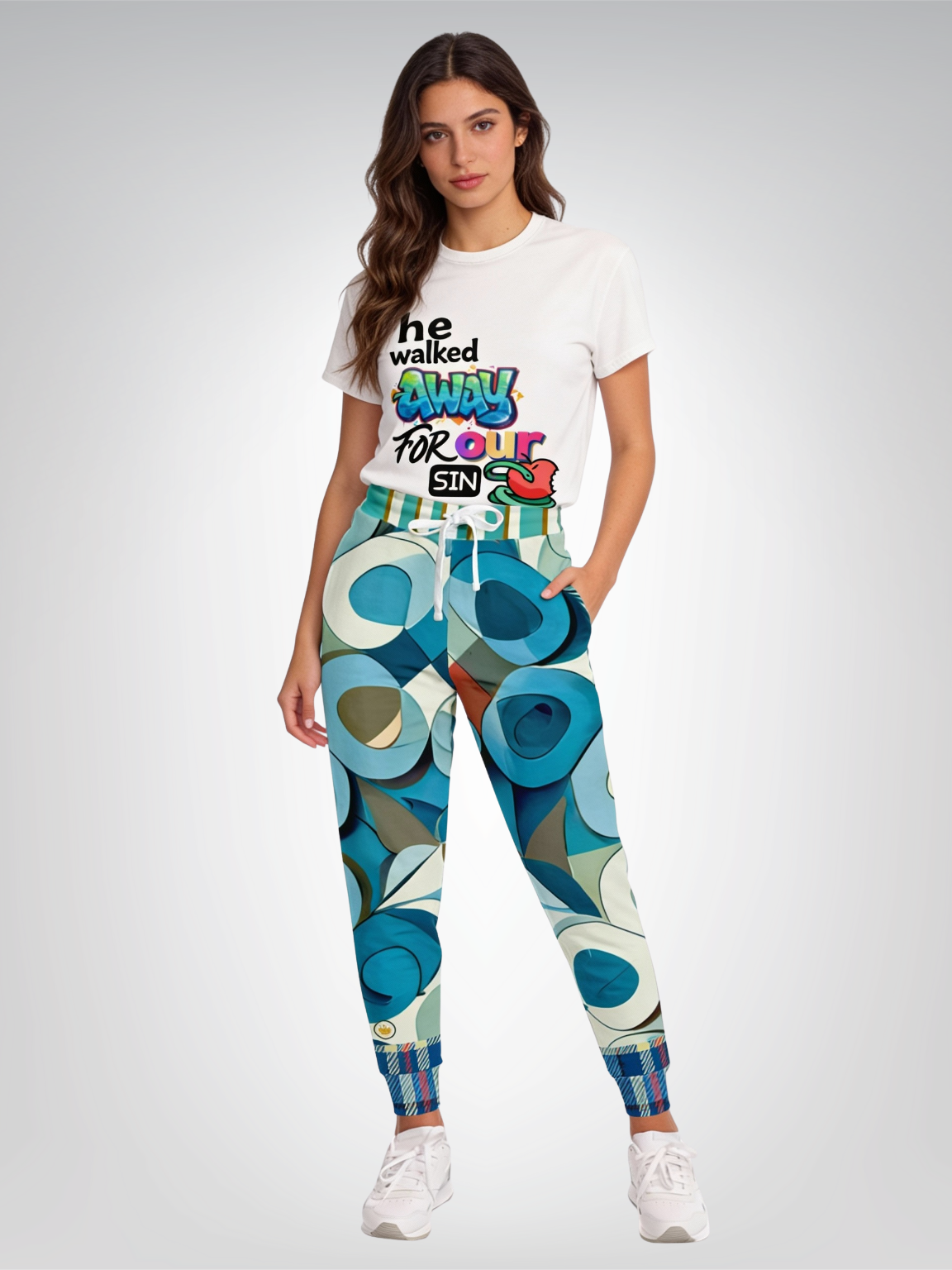 He Walked Away For Our Sins Heavyweight Unisex Tee