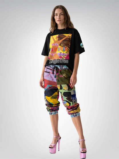 Here Comes the Sun Palm Springs Boxy Oversized Unisex T-Shirt