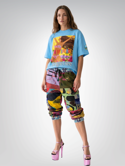 Here Comes the Sun Palm Springs Boxy Oversized Unisex T-Shirt