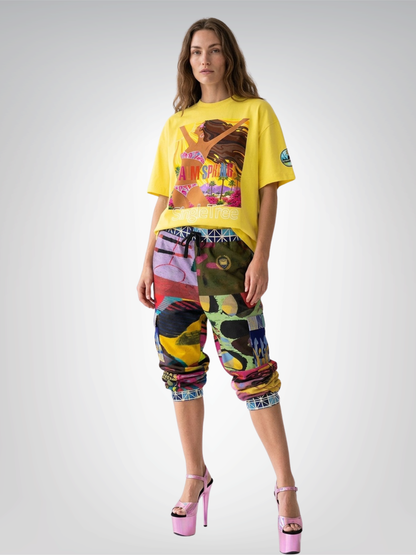Here Comes the Sun Palm Springs Boxy Oversized Unisex T-Shirt