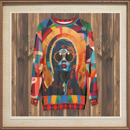 Holy Divinity Black Madonna Unisex Sweatshirt (Gold Label)