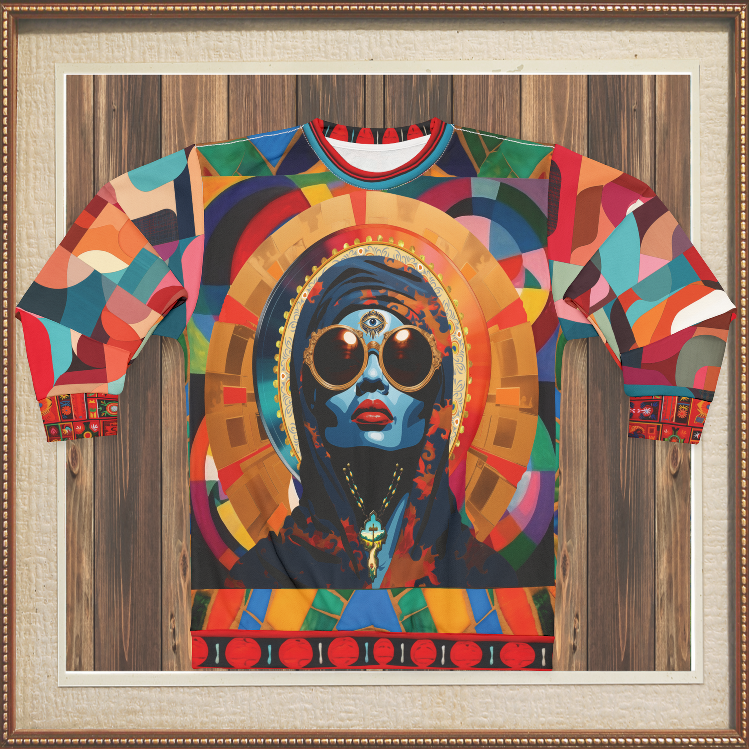 Holy Divinity Black Madonna Unisex Sweatshirt (Gold Label)