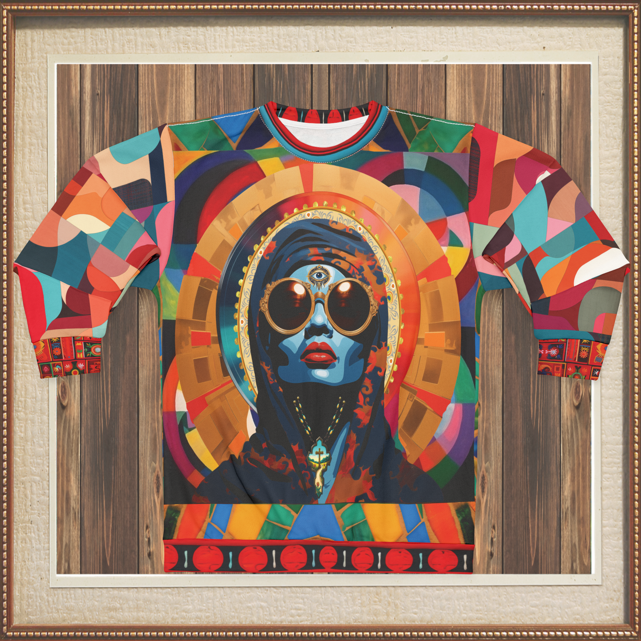 Holy Divinity Black Madonna Unisex Sweatshirt (Gold Label)