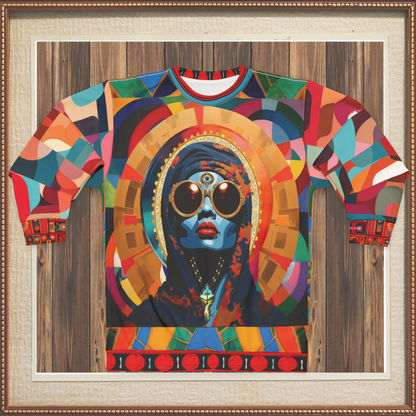 Holy Divinity Black Madonna Unisex Sweatshirt (Gold Label)