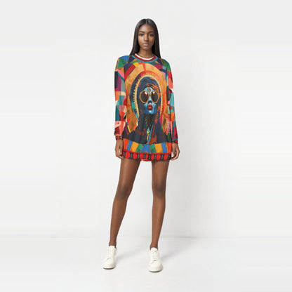 Holy Divinity Black Madonna Unisex Sweatshirt (Gold Label)