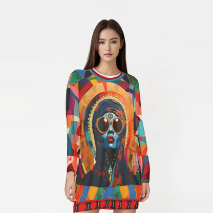 Holy Divinity Black Madonna Unisex Sweatshirt (Gold Label)