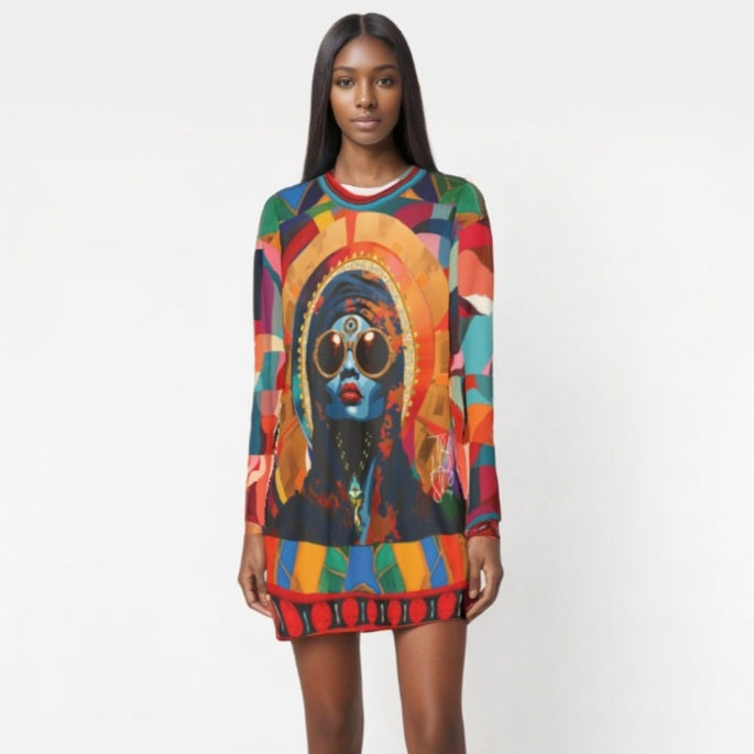 Holy Divinity Black Madonna Unisex Sweatshirt (Gold Label)