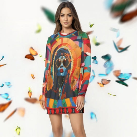 Holy Divinity Black Madonna Unisex Sweatshirt (Gold Label)