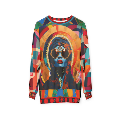 Holy Divinity Black Madonna Unisex Sweatshirt (Gold Label)