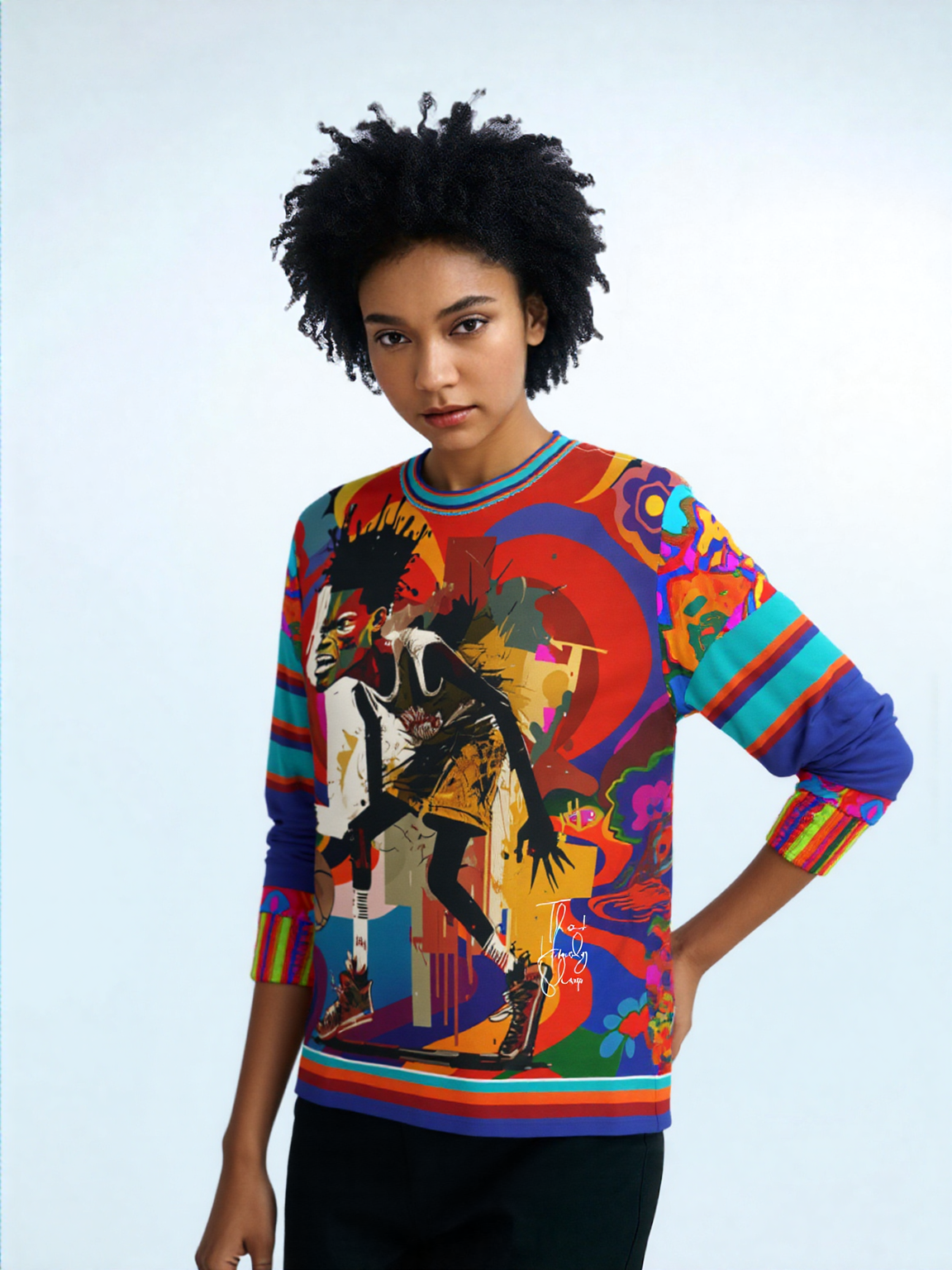 Hoop Life Stuyvesant Graffiti Unisex Sweatshirt (Gold Label)