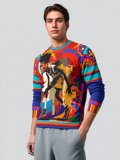 Hoop Life Stuyvesant Graffiti Unisex Sweatshirt (Gold Label)