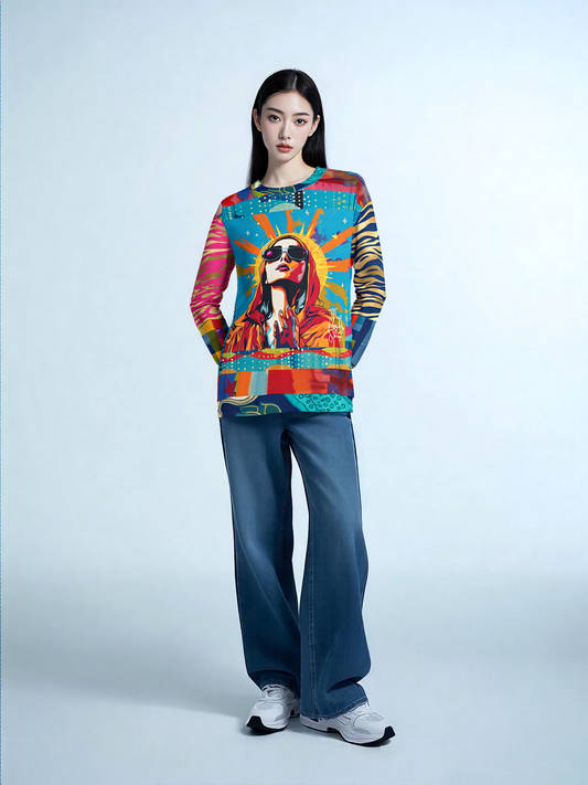 How She Shines - Golden Halo Unisex Sweatshirt (Gold Label)