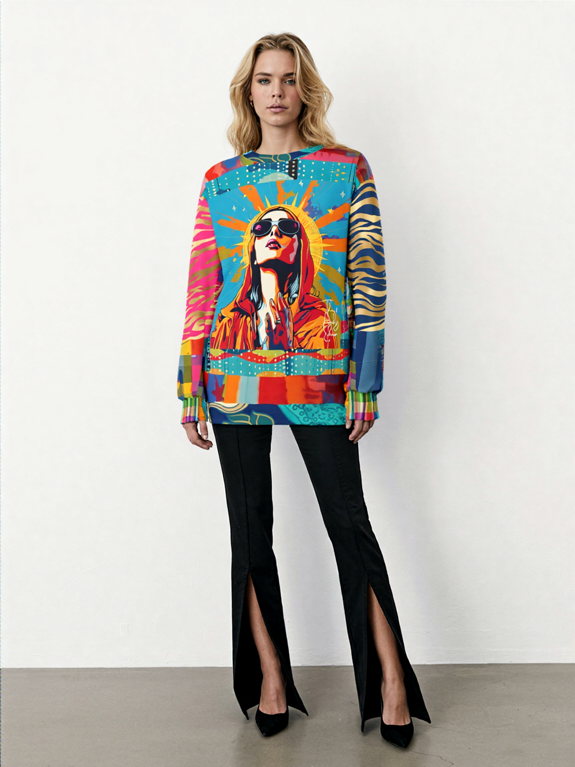 How She Shines - Golden Halo Unisex Sweatshirt (Gold Label)