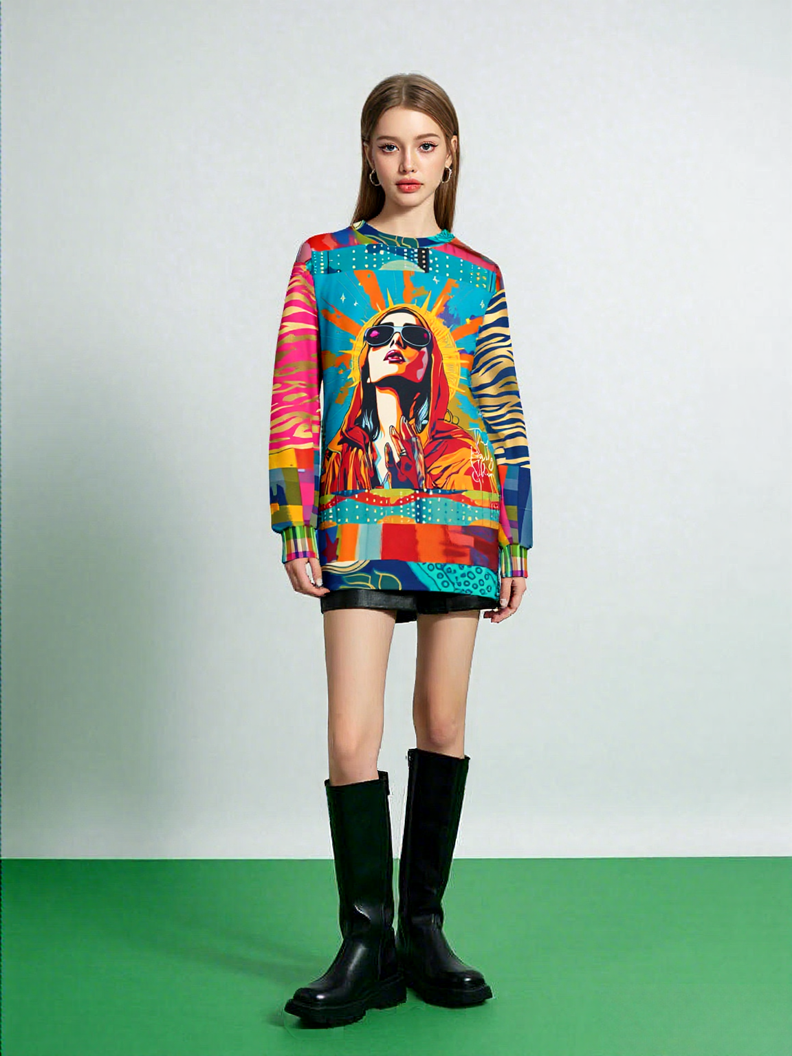 How She Shines - Golden Halo Unisex Sweatshirt (Gold Label)