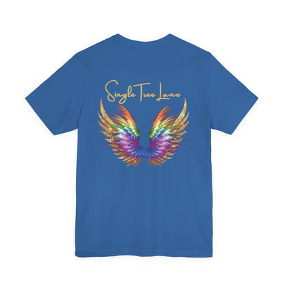 I am Love Angel Wings Short Sleeve Tee