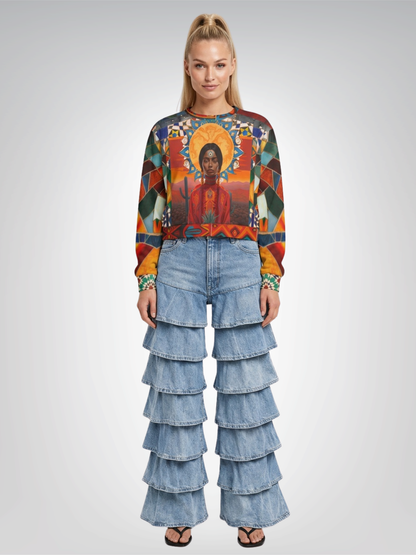 I Call Judgement - Hispanic Heritage Cropped Sweatshirt (Gold Label)