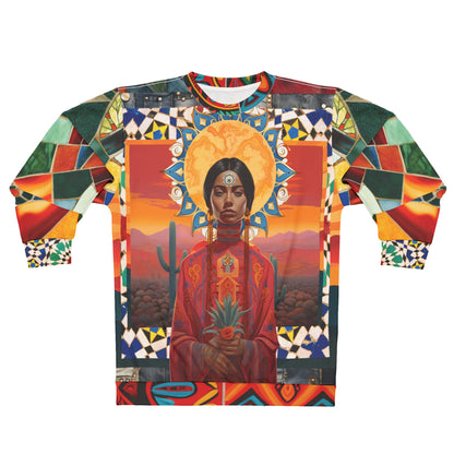 I Call Judgement Mexican Art Unisex Sweatshirt (Gold Label)