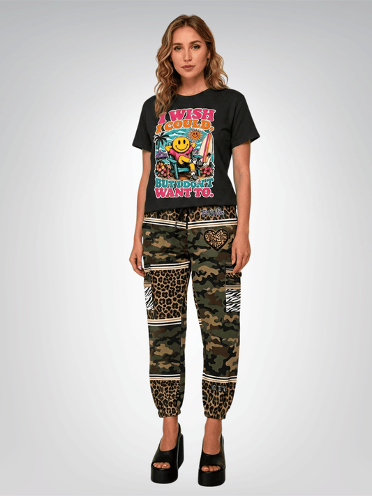 I Wish I Could But I Don't Want To Heavyweight Unisex Tee