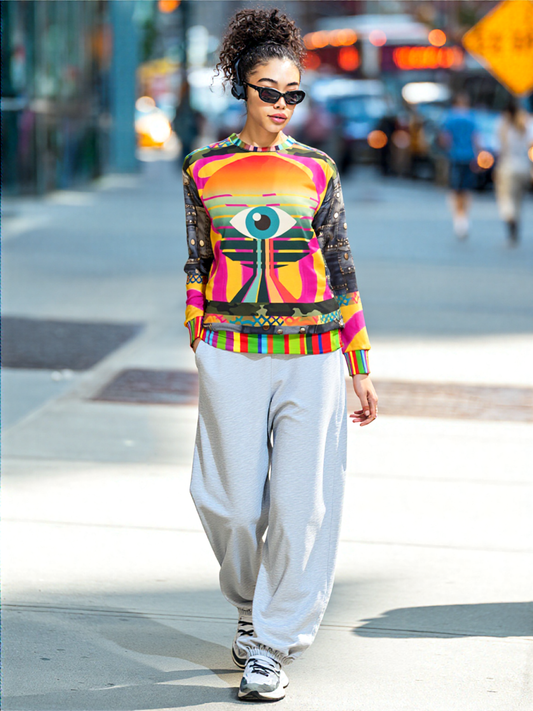 If You Knew What I Could See You'd RUN Unisex Sweatshirt (Gold Label)