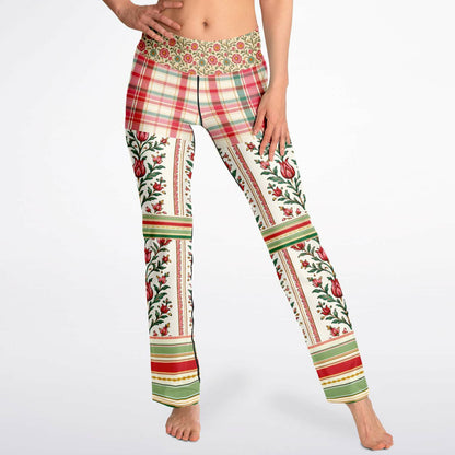 Jaipur Floral Garden Stripe Flare Leggings
