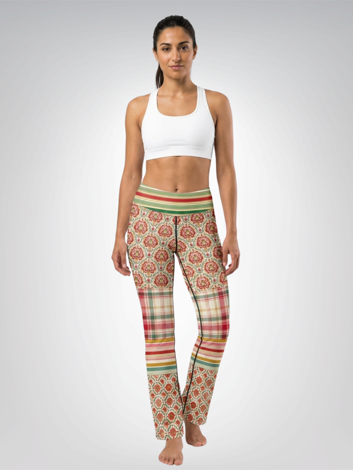 Jaipur Floral Garden Flare Leggings