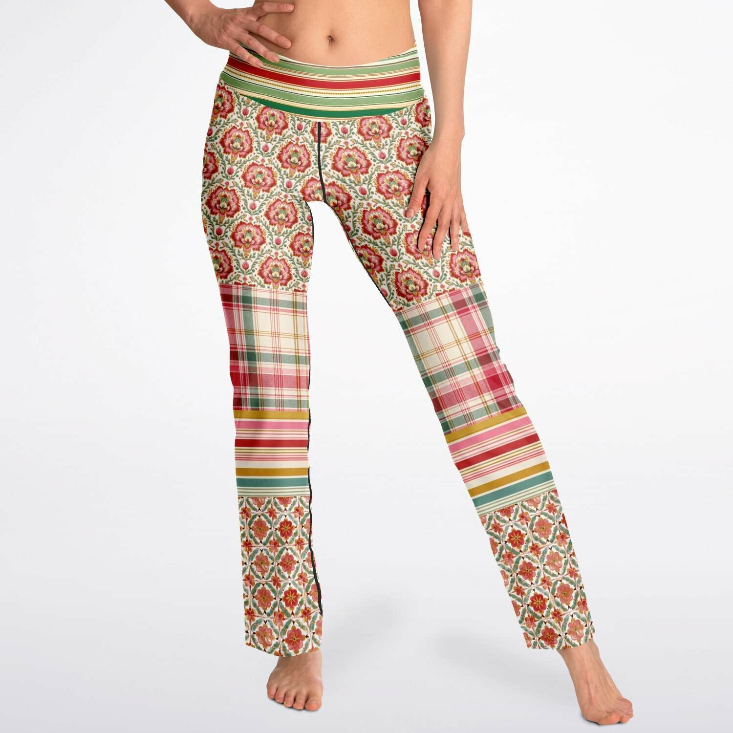 Jaipur Floral Garden Flare Leggings