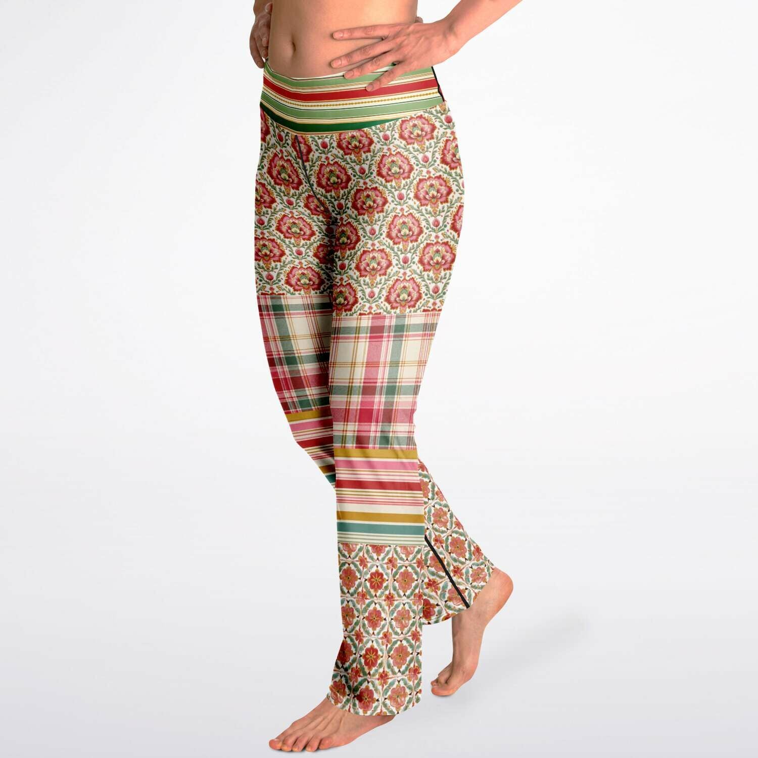 Jaipur Floral Garden Flare Leggings