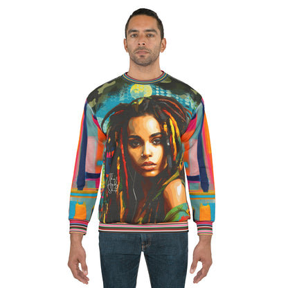 Jamaica Lies in Paradise Camo Colorblock Unisex Sweatshirt (Gold Label)