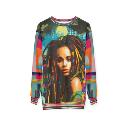 Jamaica Lies in Paradise Camo Colorblock Unisex Sweatshirt (Gold Label)