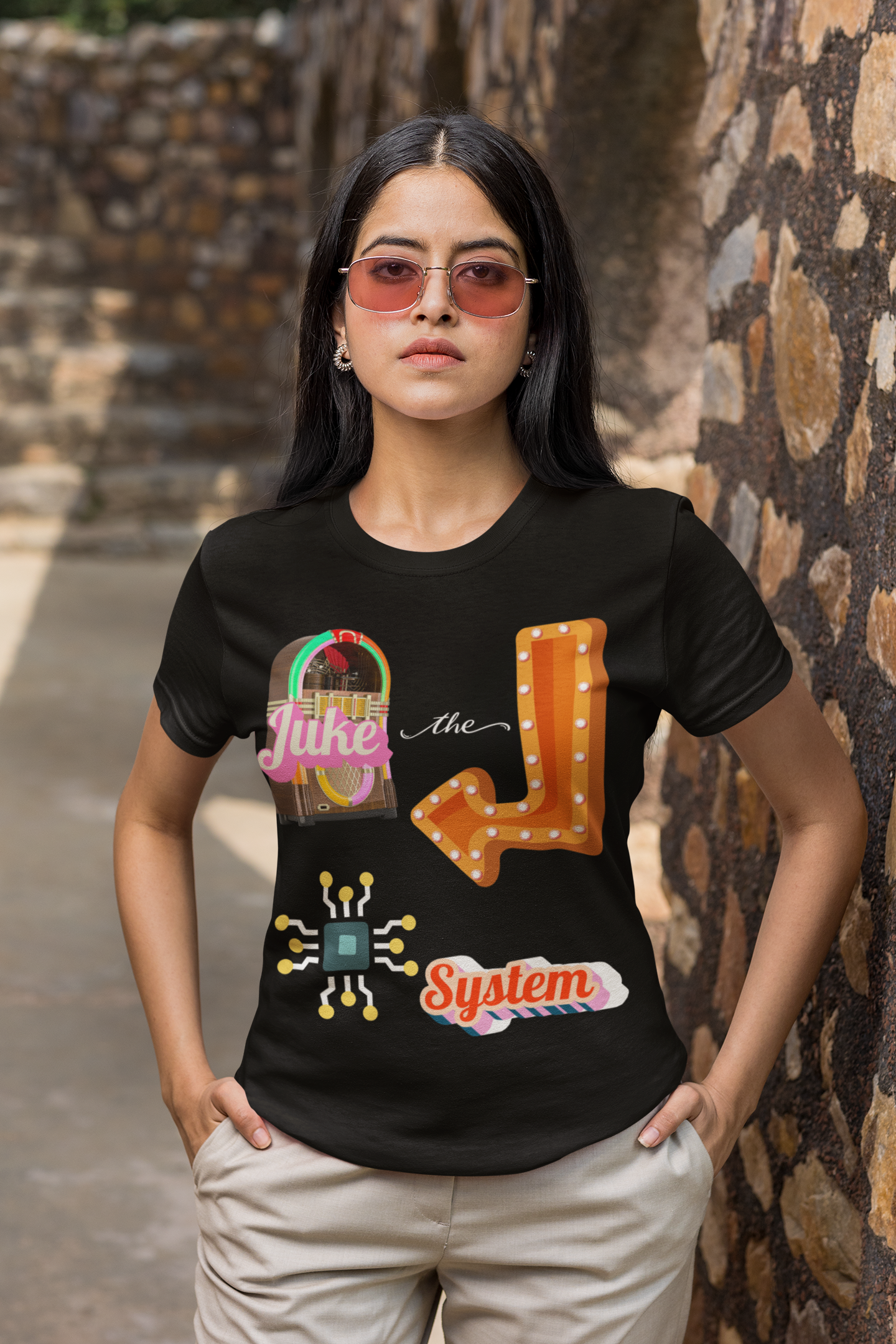 Juke the System Heavyweight Unisex Tee