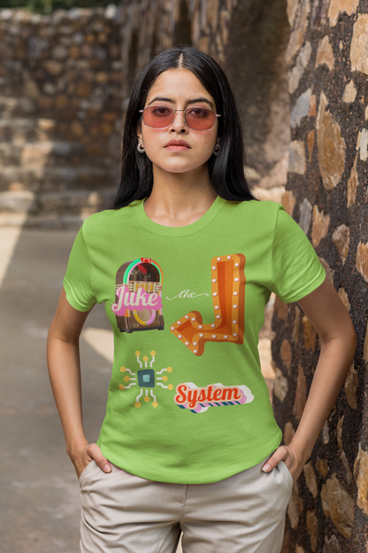 Juke the System Heavyweight Unisex Tee