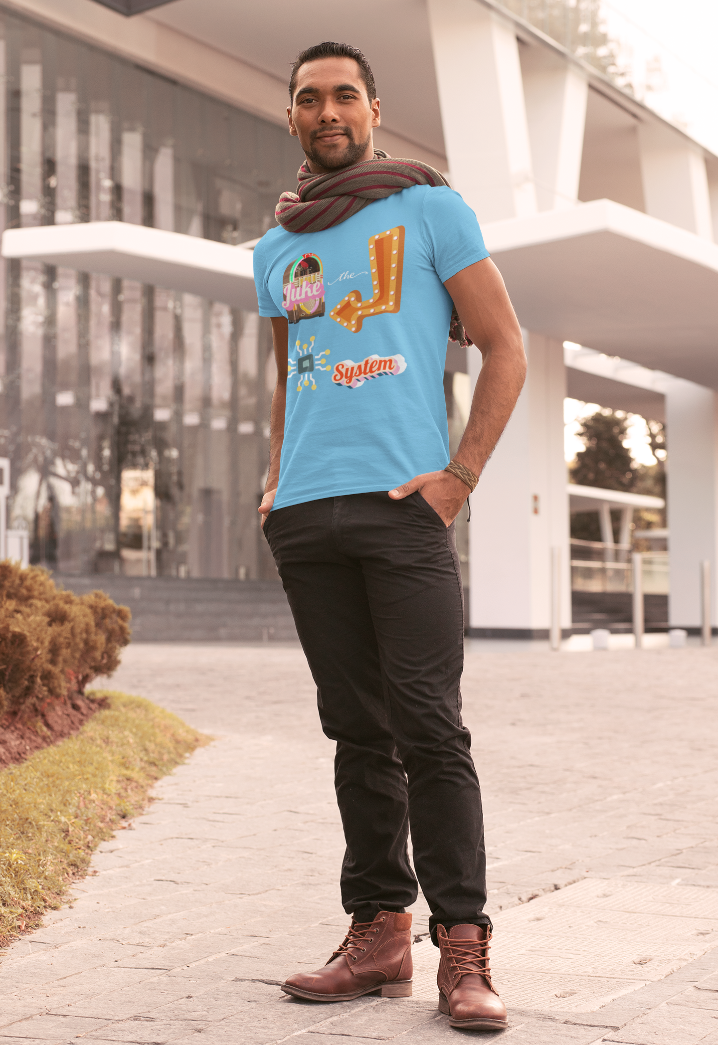 Juke the System Heavyweight Unisex Tee