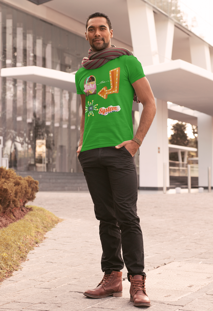 Juke the System Heavyweight Unisex Tee