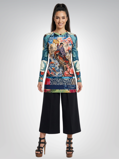 Kabuki in Golden Seascape Women&
