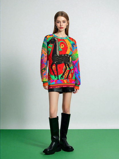 King Maximillian Horsey Unisex Sweatshirt (Gold Label)