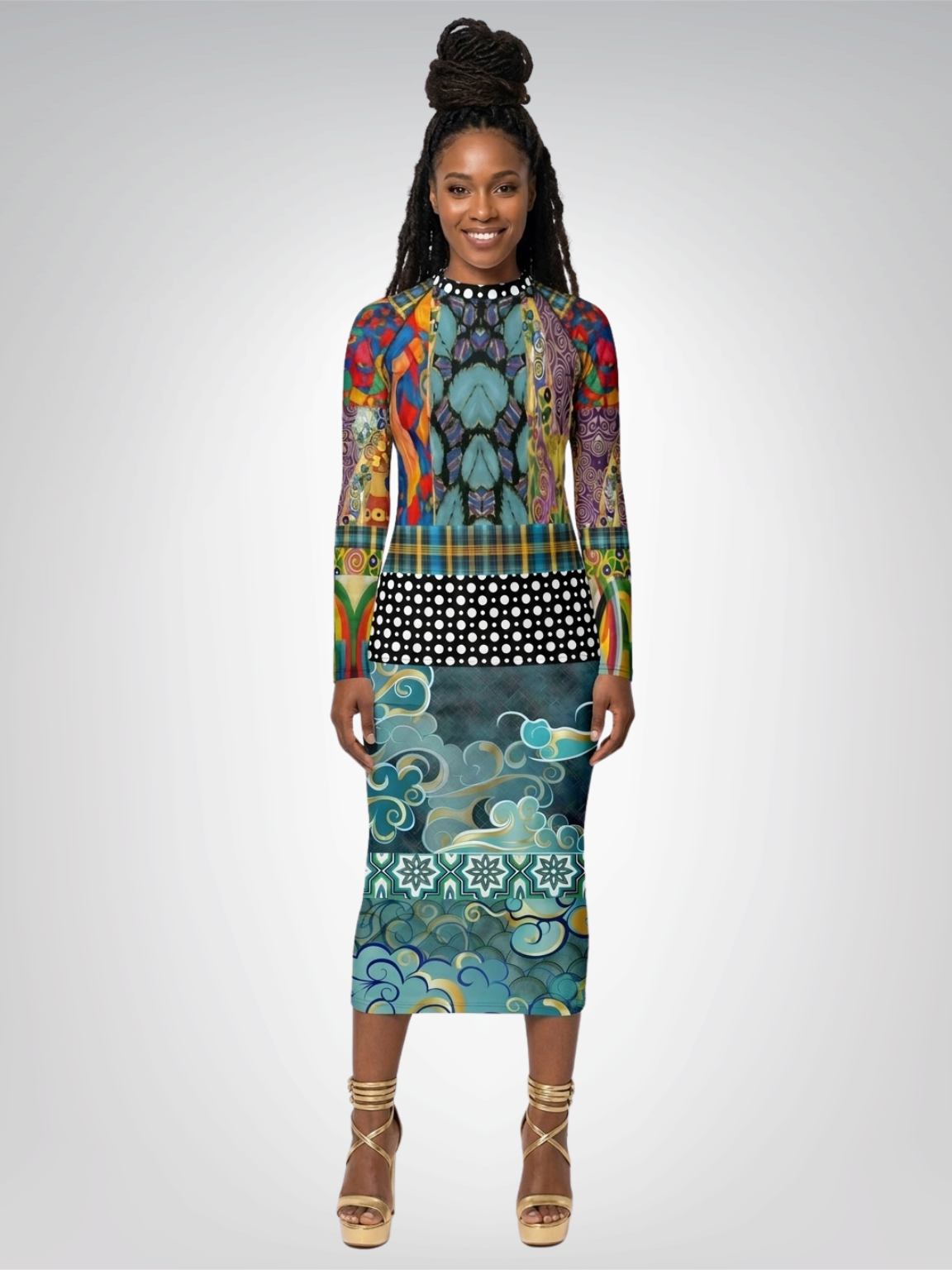Klimt in Effervescent Collage Women&