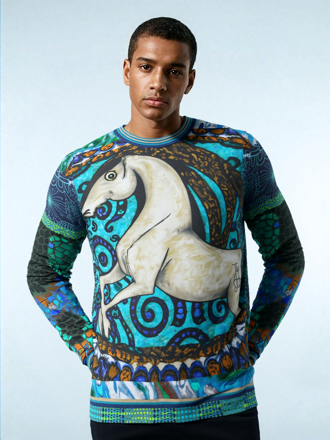 Lance Horsey Pop Art Sweatshirt (Gold Label)