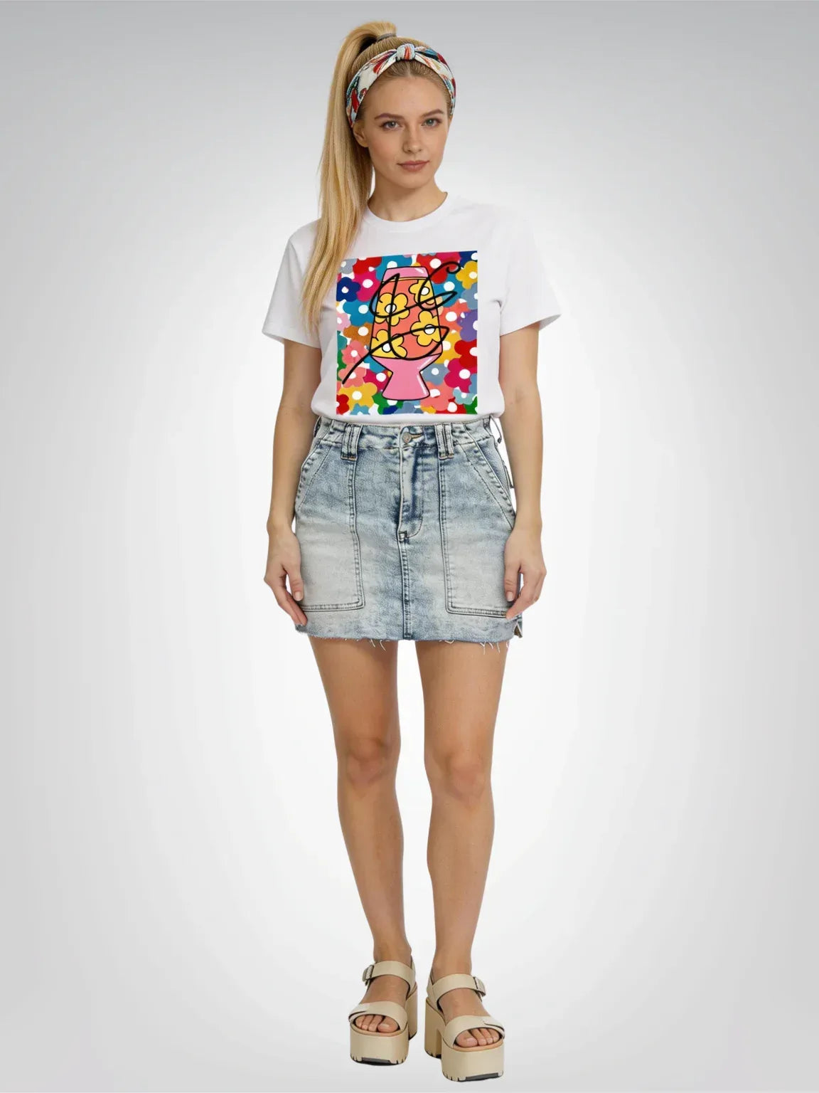 Lava Lamp Daze Heavyweight Unisex Tee