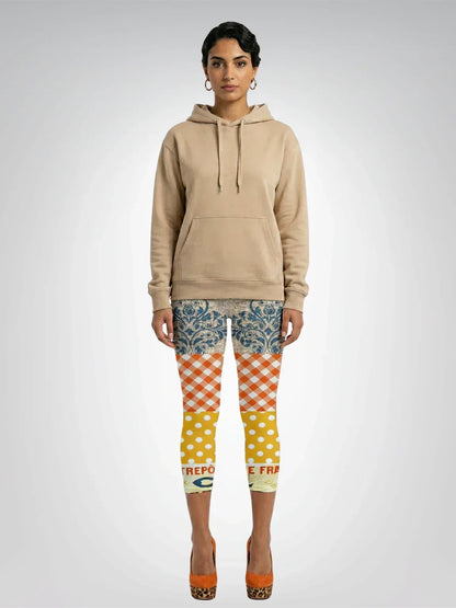 Le Gaulois French Rooster Capri Leggings