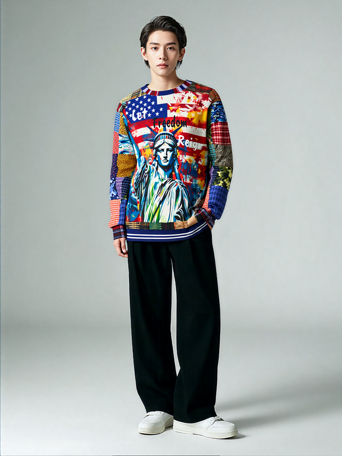 Let Freedom Reign America Unisex Sweatshirt (Gold Label)