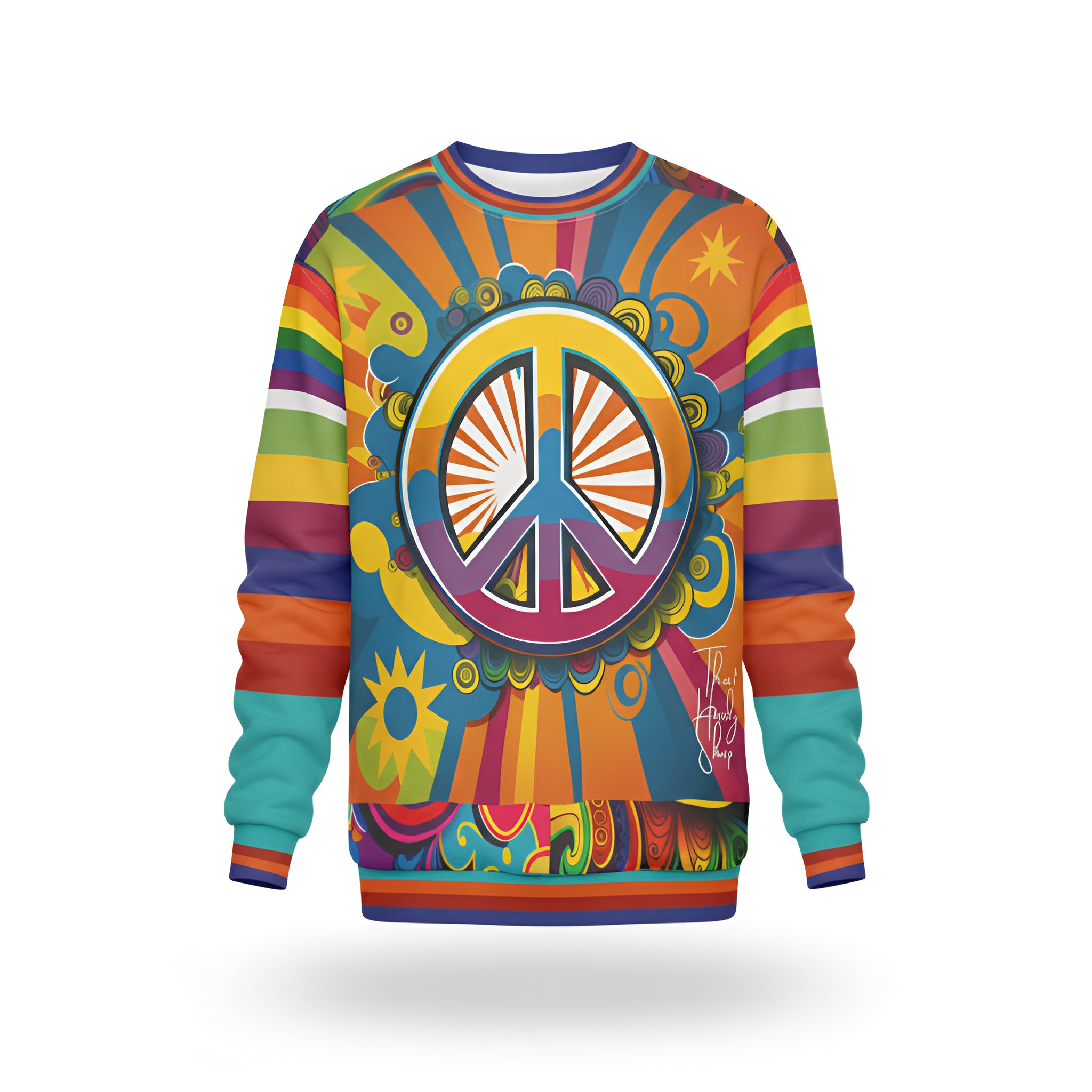 Let Peace Be The Way Unisex Sweatshirt (Gold Label)