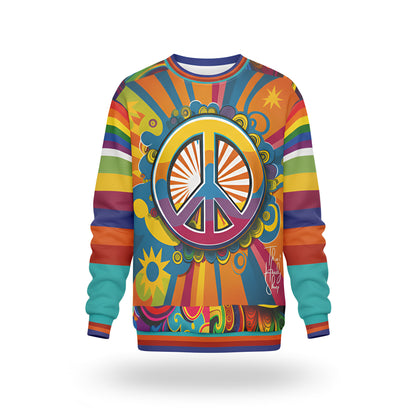 Let Peace Be The Way Unisex Sweatshirt (Gold Label)