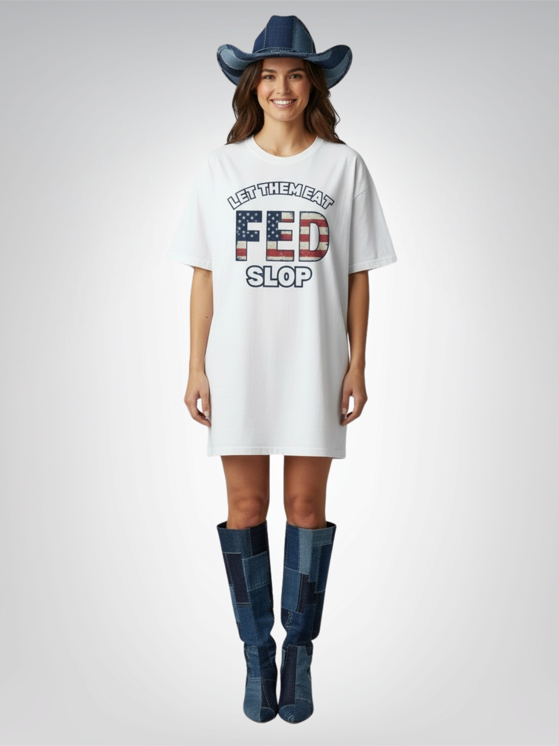 Let Them Eat FED Slop Heavyweight Unisex Tee