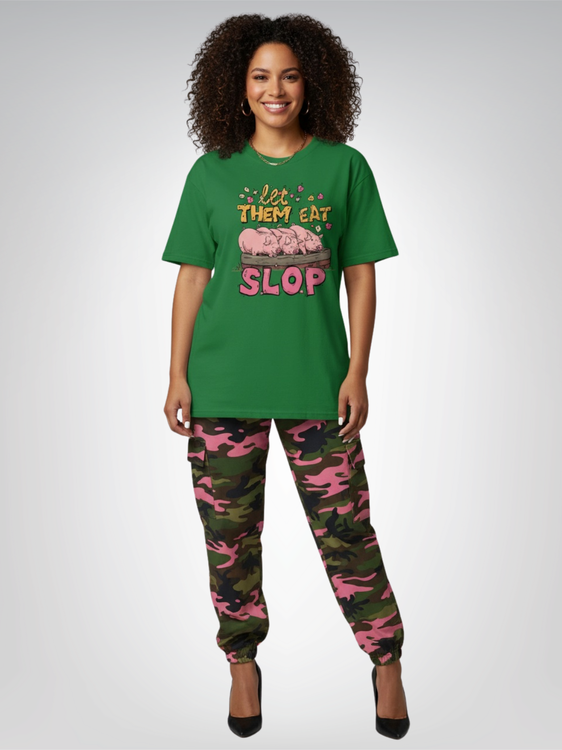 Let Them Eat Slop Heavyweight Unisex Tee