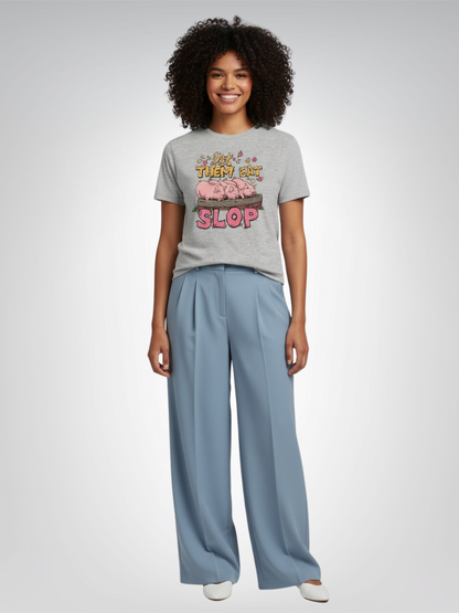 Let Them Eat Slop Heavyweight Unisex Tee