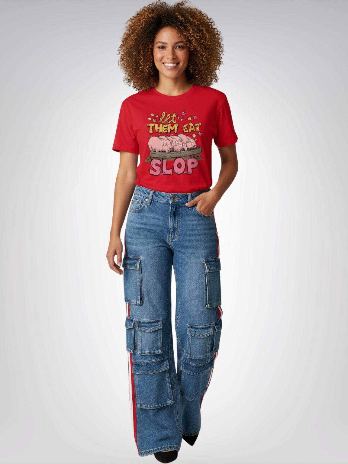 Let Them Eat Slop Heavyweight Unisex Tee