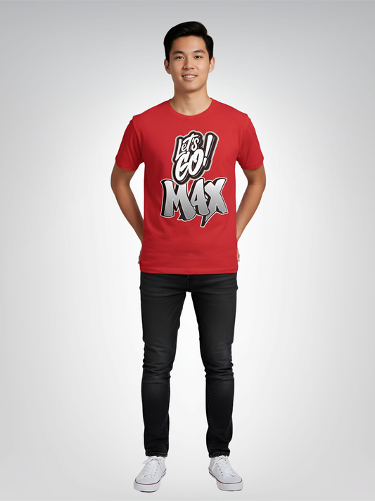 Let's Go MAX - Rise Up! Heavyweight Unisex Tee