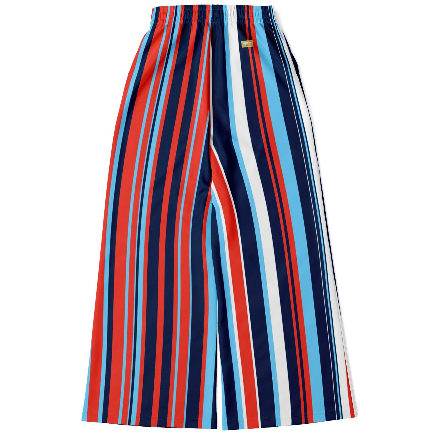 Tale of Two Cities Stripe Eco-Poly Wide Leg Pants
