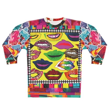 Lips on Display Unisex Sweatshirt (Gold Label)