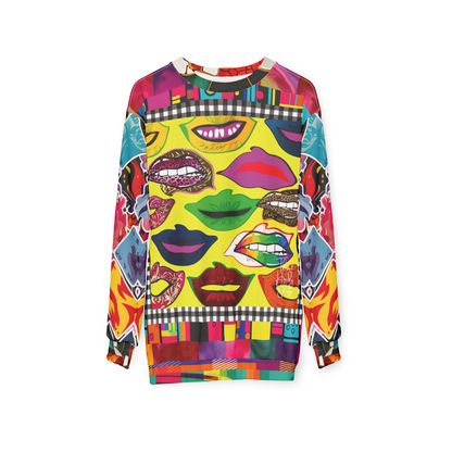 Lips on Display Unisex Sweatshirt (Gold Label)